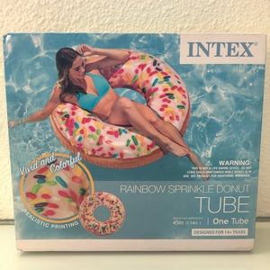 Rainbow Sprinkle Donut Tube